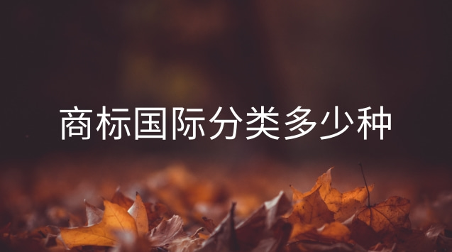 国际商标分类有多少类别(商标国际分类总共多少类)