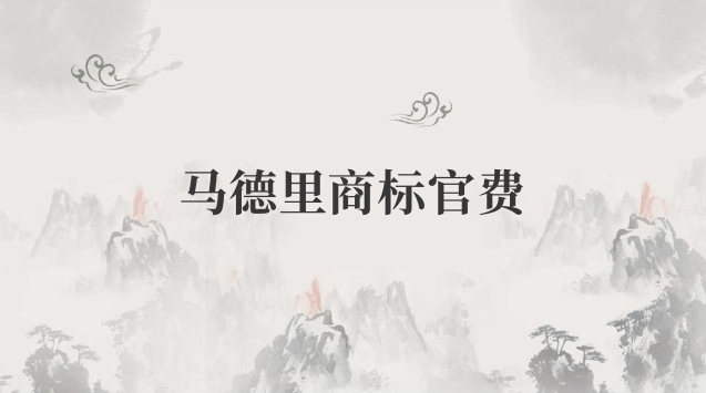 马德里商标费用怎么算(马德里商标费用明细)