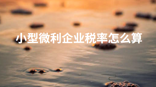 小型微利企业税率怎么算