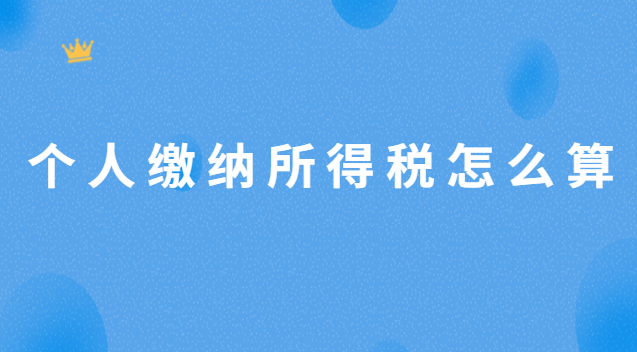 个人缴纳所得税怎么算