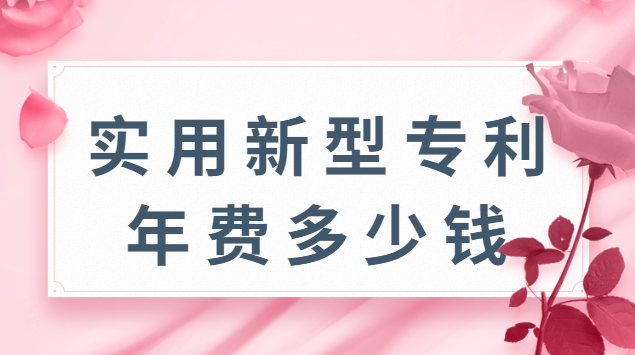 实用新型专利年费多少钱