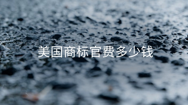 美国商标官费多少钱 美国商标注册官费